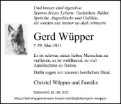eine Anzeige