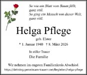eine Anzeige