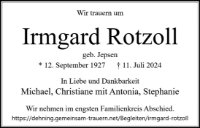 eine Anzeige