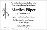 eine Anzeige