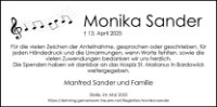 eine Anzeige